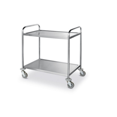 Тележка сервировочная 2 полки 830x510 мм 810002 Hendi Stainless steel