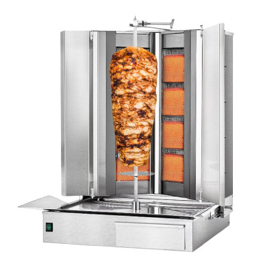 Апарат для приготування кебабу – до 100 кг м'яса GGM Gastro DUVK4+4-N