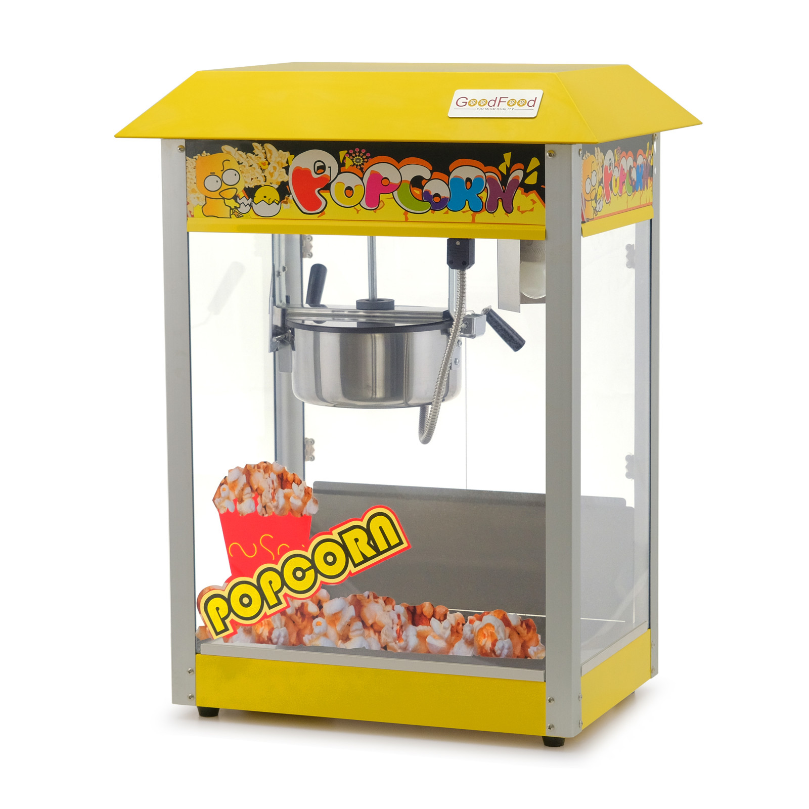 Аппарат для приготовления попкорна GoodFood PCM-826Y YELLOW CORN