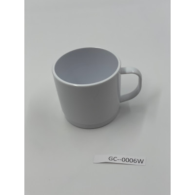 Чашка, 230 мл, белая GC--0006W Gastro Plast PC Белый