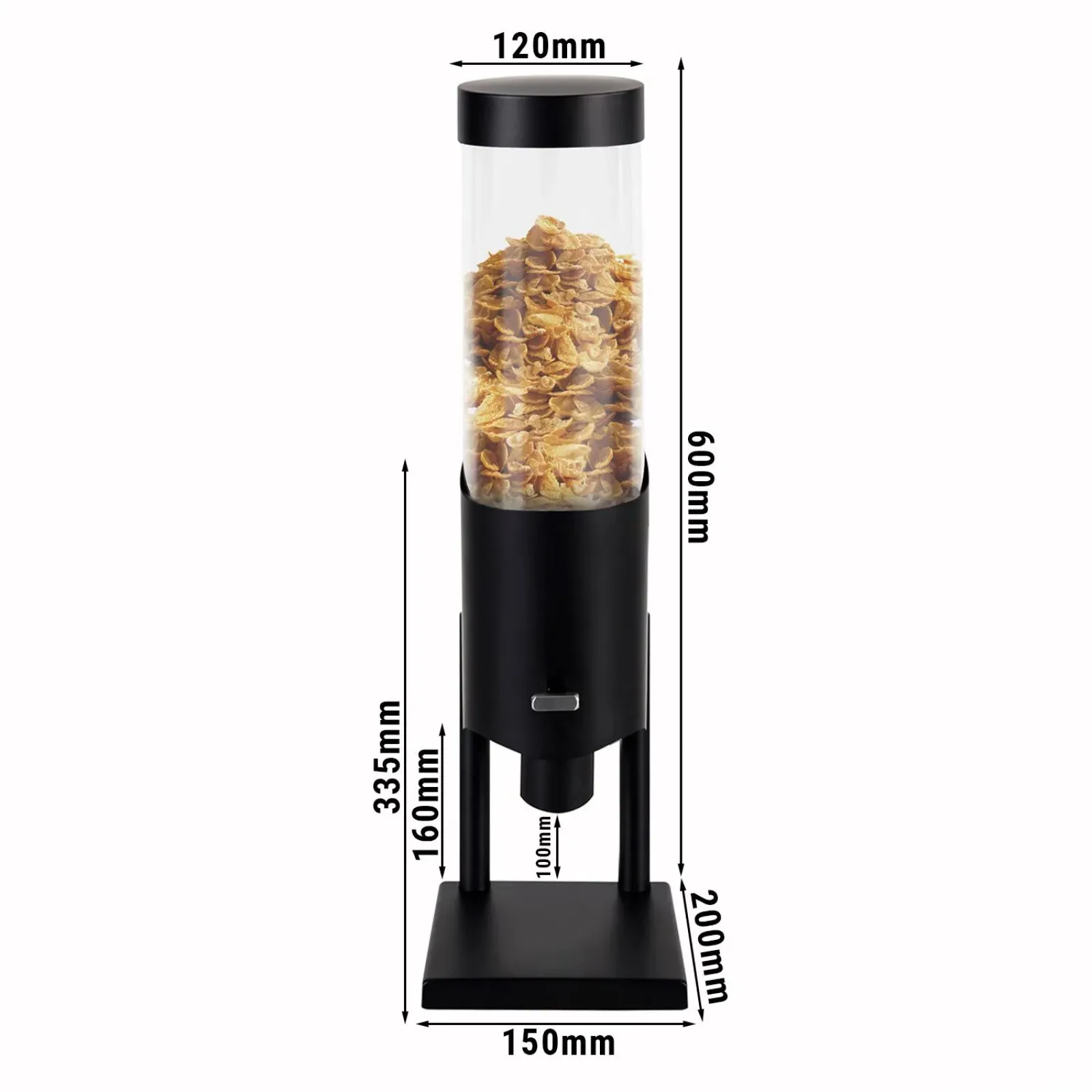 Диспенсер для мюслі - Ø 12 cm GGM Gastro MUSPG112