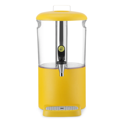 Диспенсер для соків, 4 л UNIQ, HENDI Жовтий, 425022, 315x211x(H)431мм