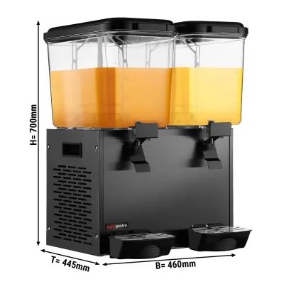 Диспенсер для сока 2 x 18 л  GGM Gastro SSNC36S