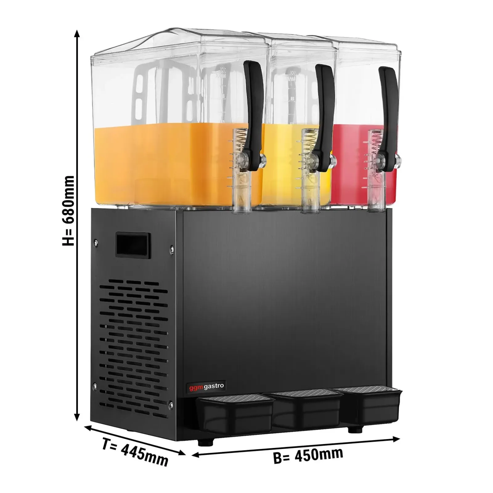 Диспенсер для соку 3 x 10 л GGM Gastro SSNC30S