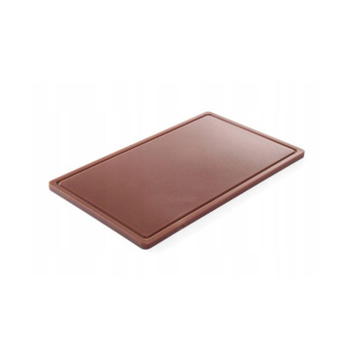 Дошка обробна HACCP GN 1/1 - коричнева. 826041 Hendi