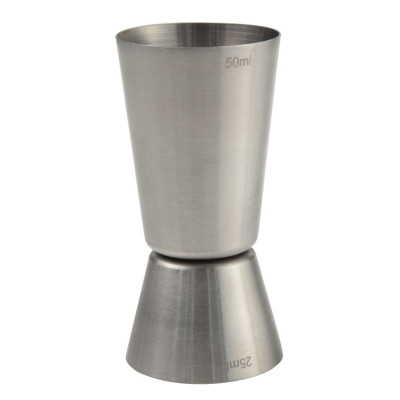 Джигер двосторонній, 25/50 мл 596722 Hendi Stainless steel