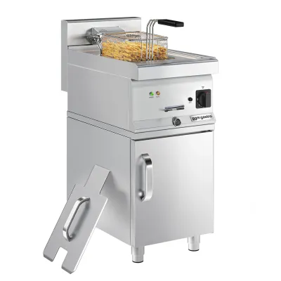 Электрическая фритюрница с подставкой GGM Gastro EFK400-END#UBK400-E