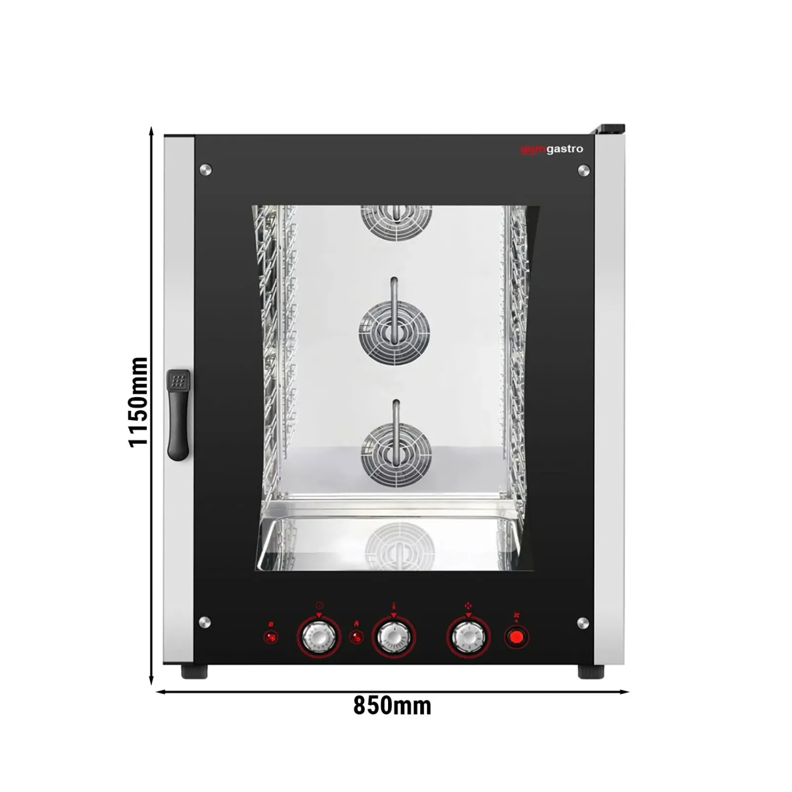 Электрическая конвекционная печь 10 x GN 1/1 и EN 40 x 60 см GGM Gastro HEB1011-46