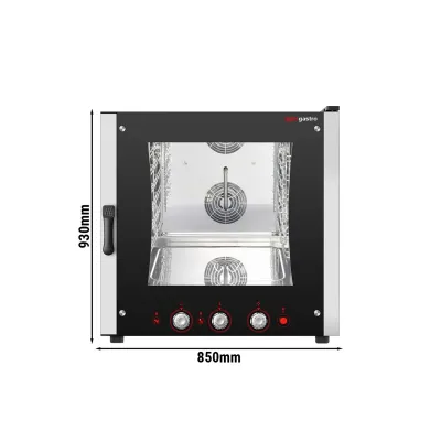 Электрическая конвекционная печь 6 x GN 1/1 и EN 40 x 60 см GGM Gastro HEB611-46