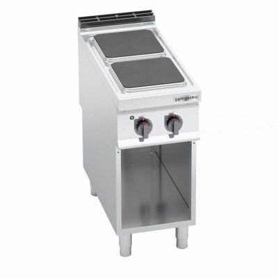 Электрическая плита с 2 конфорками, (7 кВт) GGM Gastro EHB499H