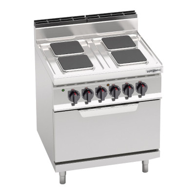 Электрическая плита с 4 конфорками, прямоугольн. GGM Gastro EHB879H+EB8S