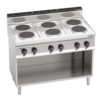 Электрическая плита с 6 конфорками, круглое (15,6 кВт) GGM Gastro EHB179E