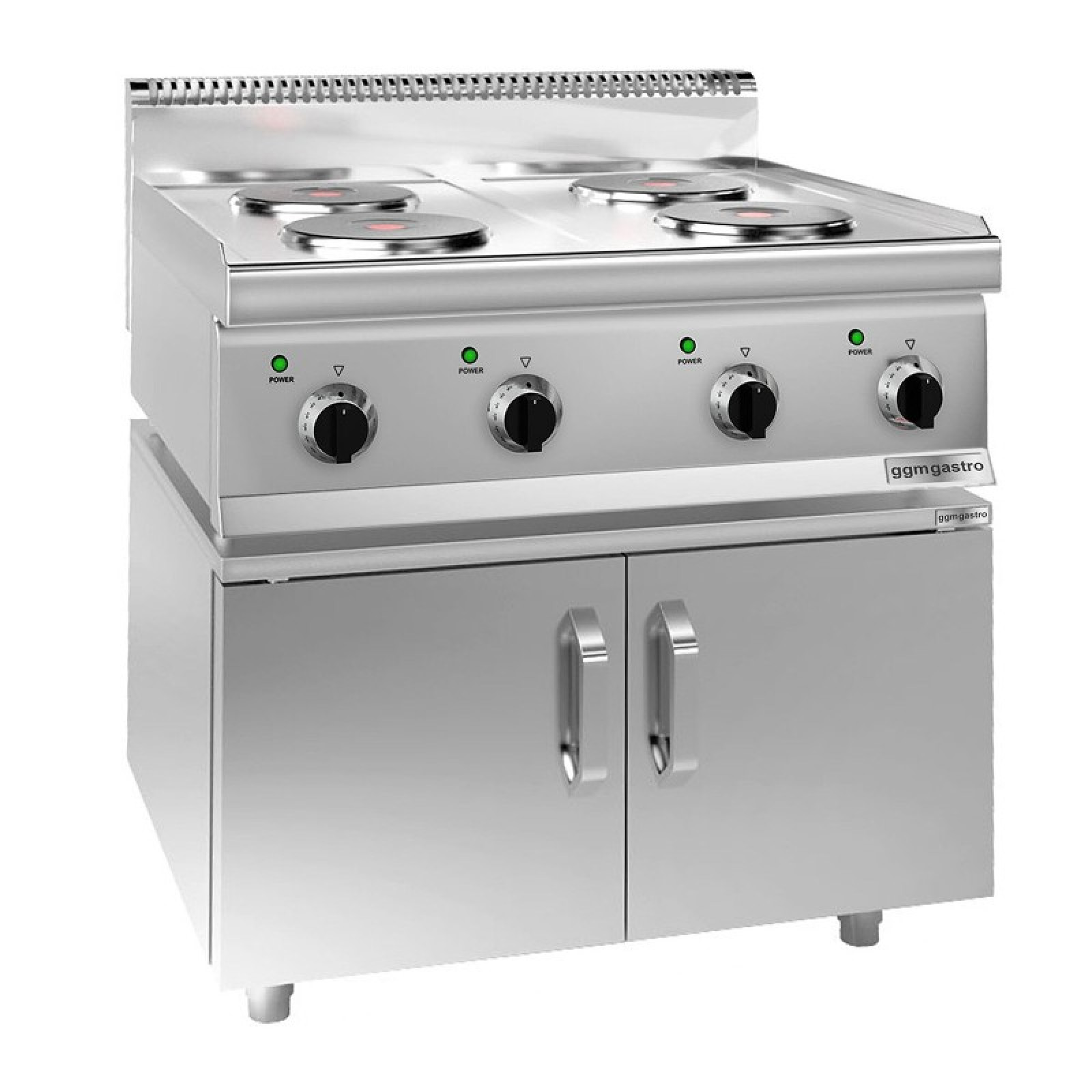 Электрическая плита с подставкой GGM Gastro EHK66-E#UBK66-E