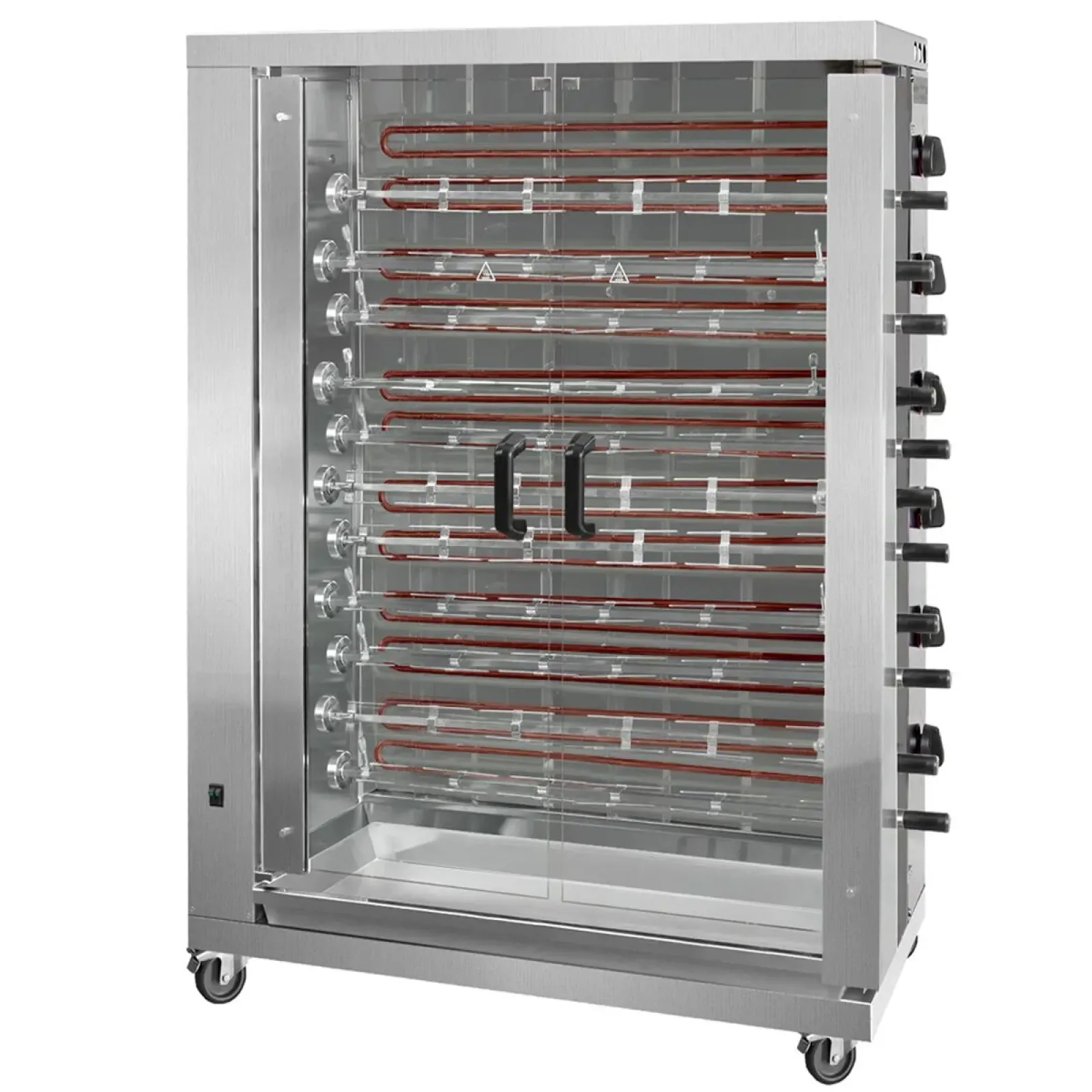 Электрический шампурный гриль для кур GGM-Gastro EM1166F