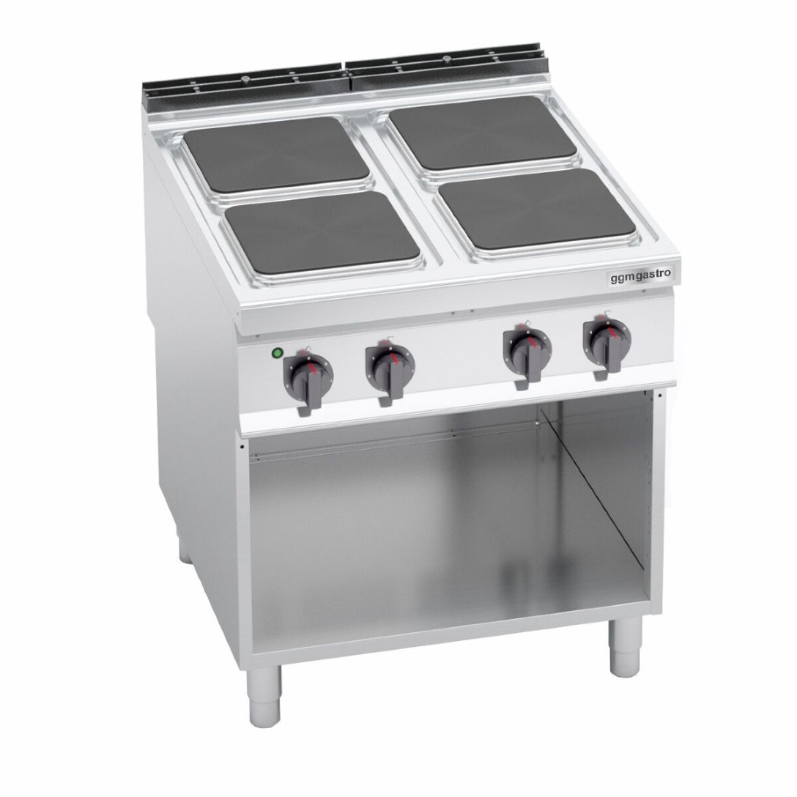 Электроплита с 4 конфорками, кругл. GGM Gastro EHB663C
