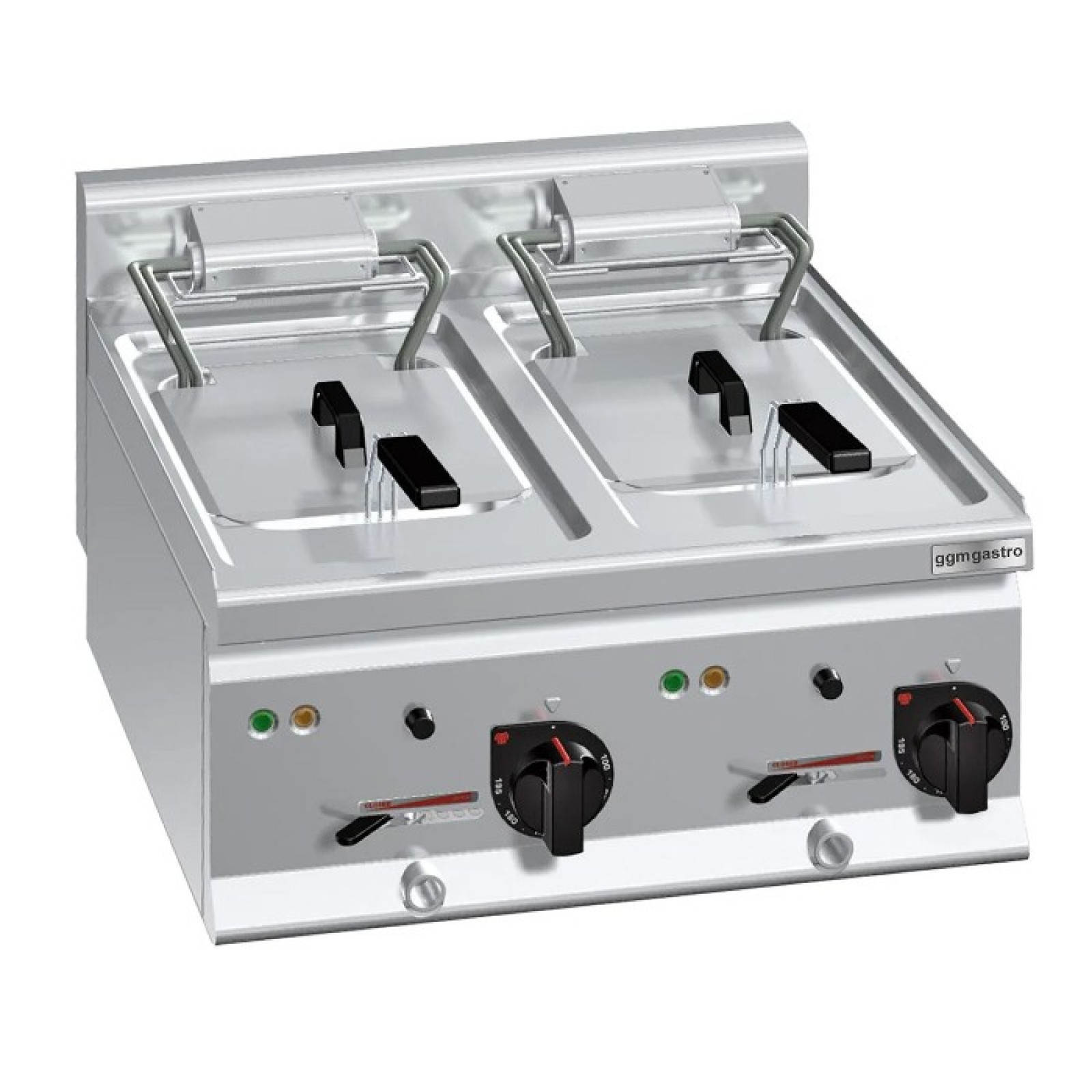 Фритюрниця 10+10 Л GGM Gastro EFB663M-10+10