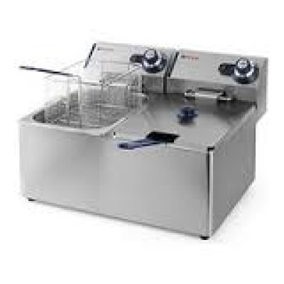 Фритюрница электрическая 4+8л Hendi Master Cook 207406