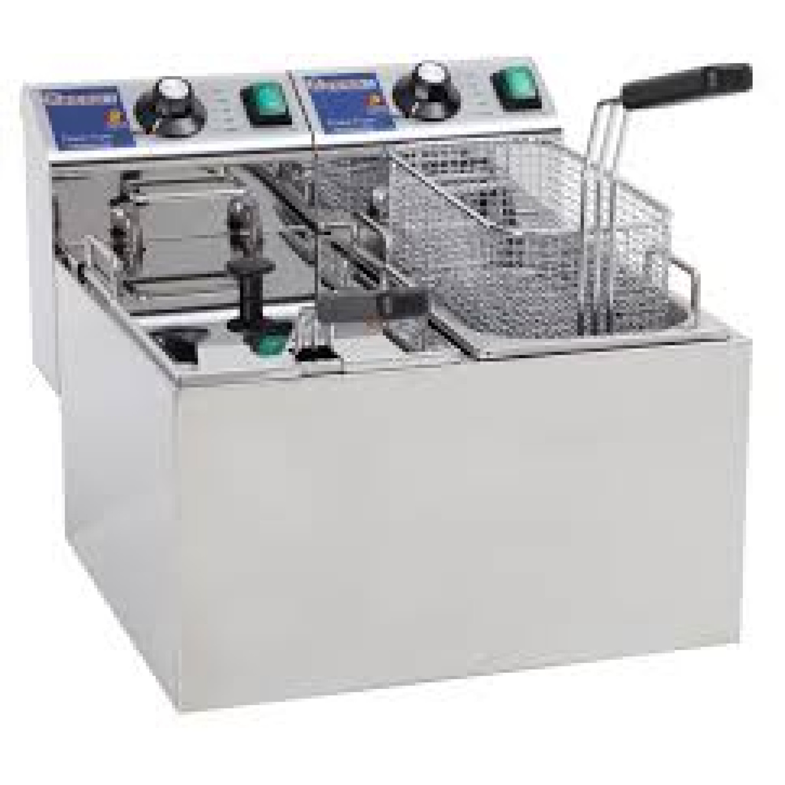 Фритюрниця електрична Hendi Master Cook 207109 2х4л