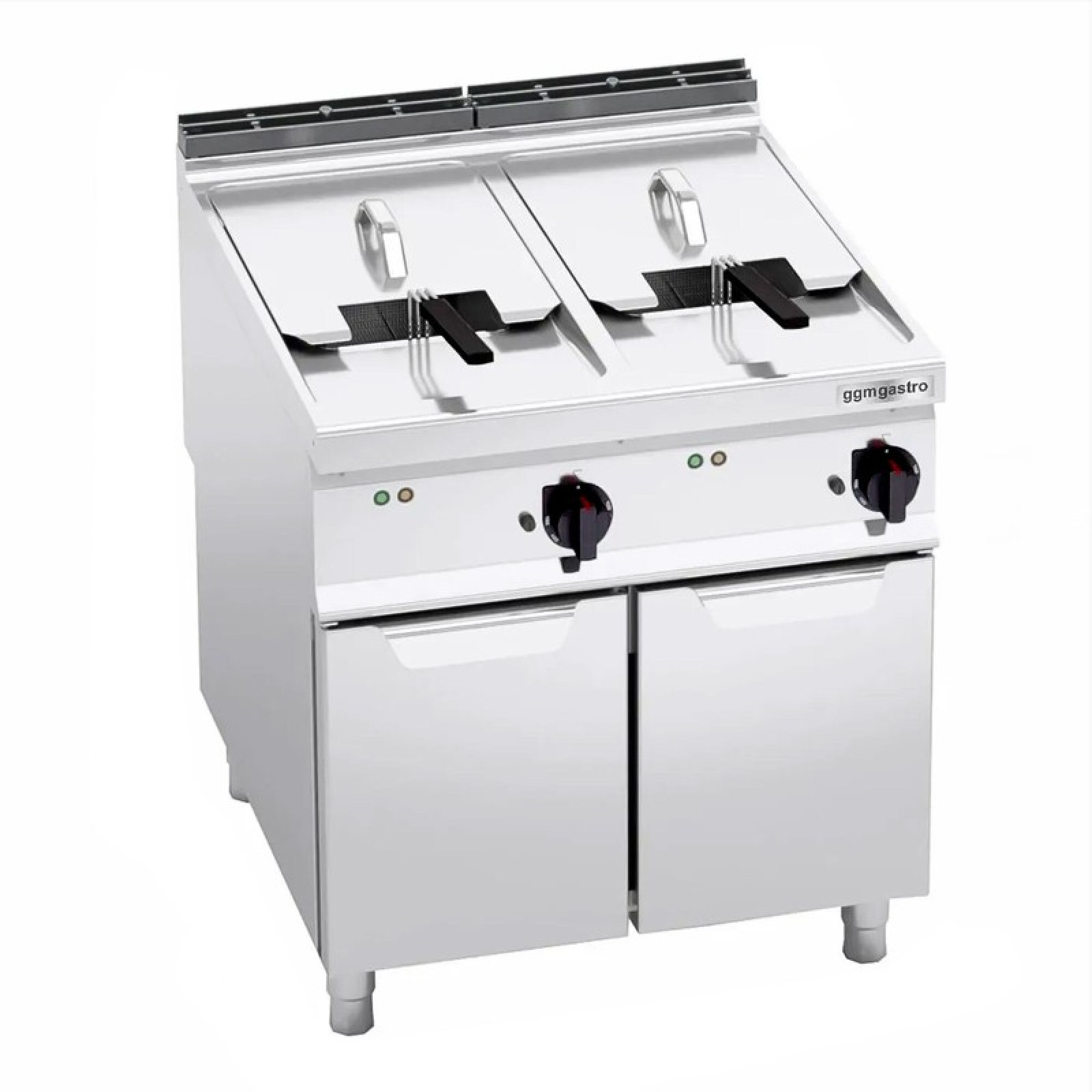 Фритюрниця газова 22+22 л (44 кВт) GGM Gastro EFB899P-22+22