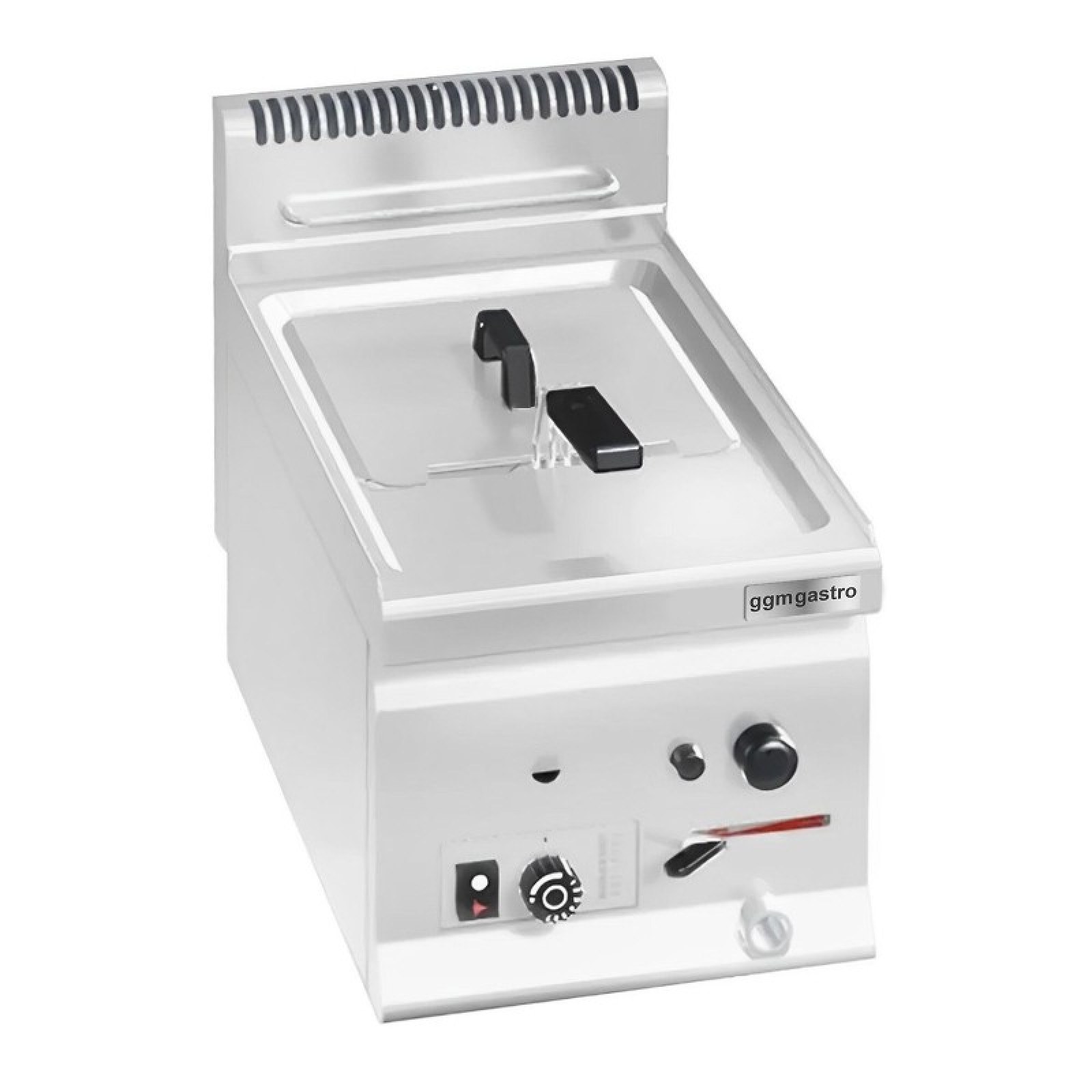 Фритюрниця газова 8 л (6,6 кВт) GGM Gastro GFB363T-8
