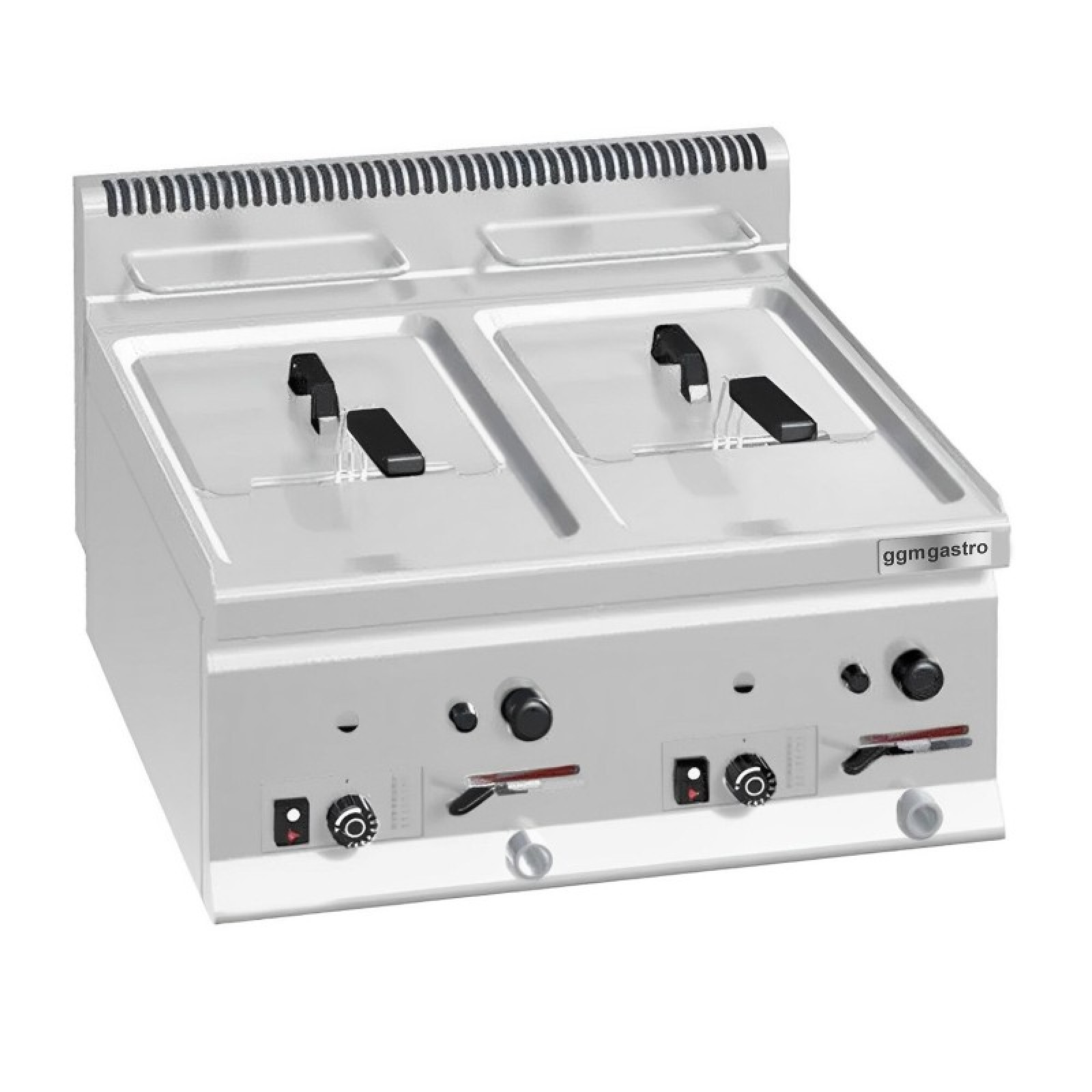Фритюрниця газова 8+8 л (13,2 кВт) GGM Gastro GFB663T-8+8