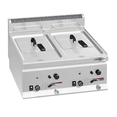 Фритюрниця газова 8+8 л (13,2 кВт) GGM Gastro GFB663T-8+8