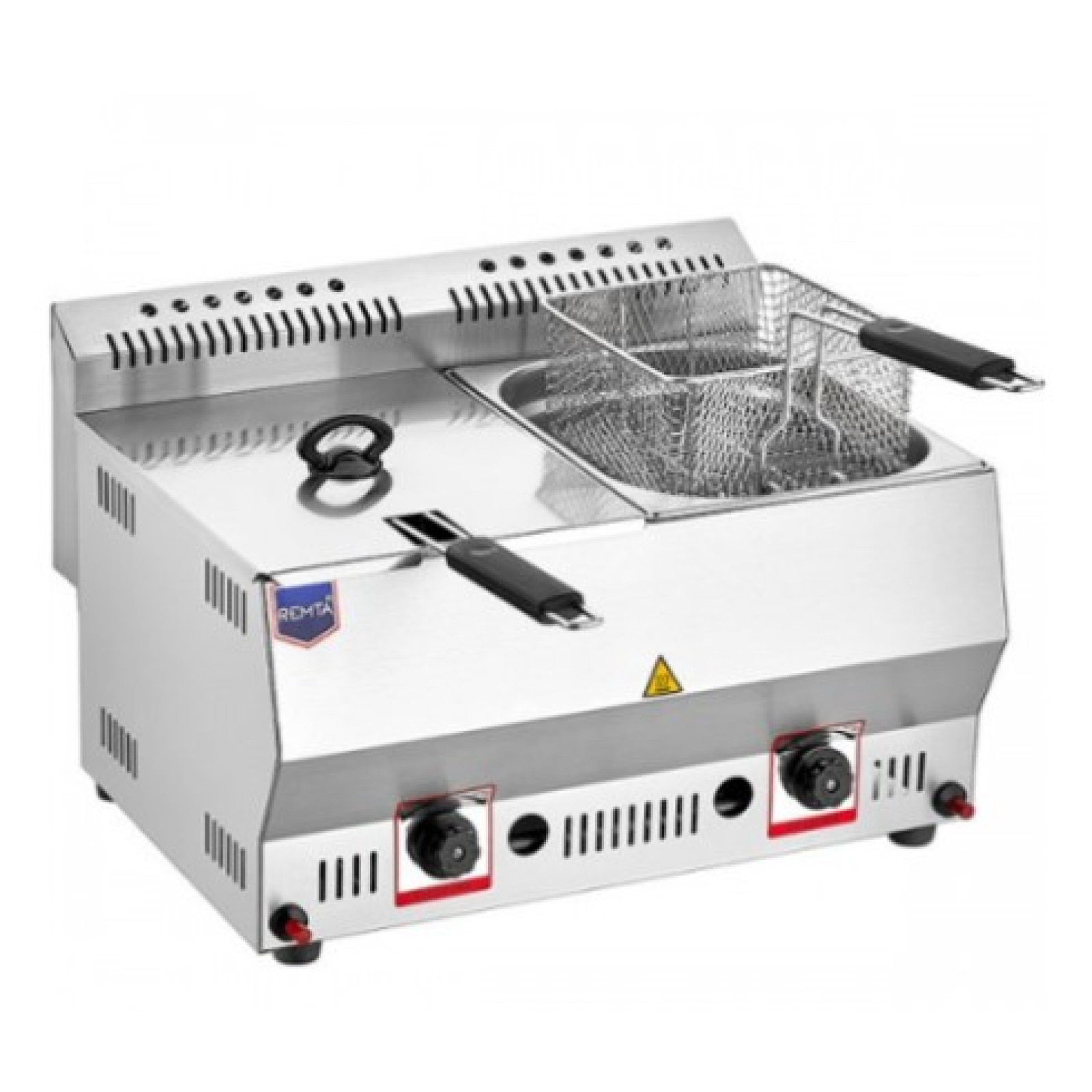 Фритюрниця професійна газова Remta RL97 LPG (8+8)
