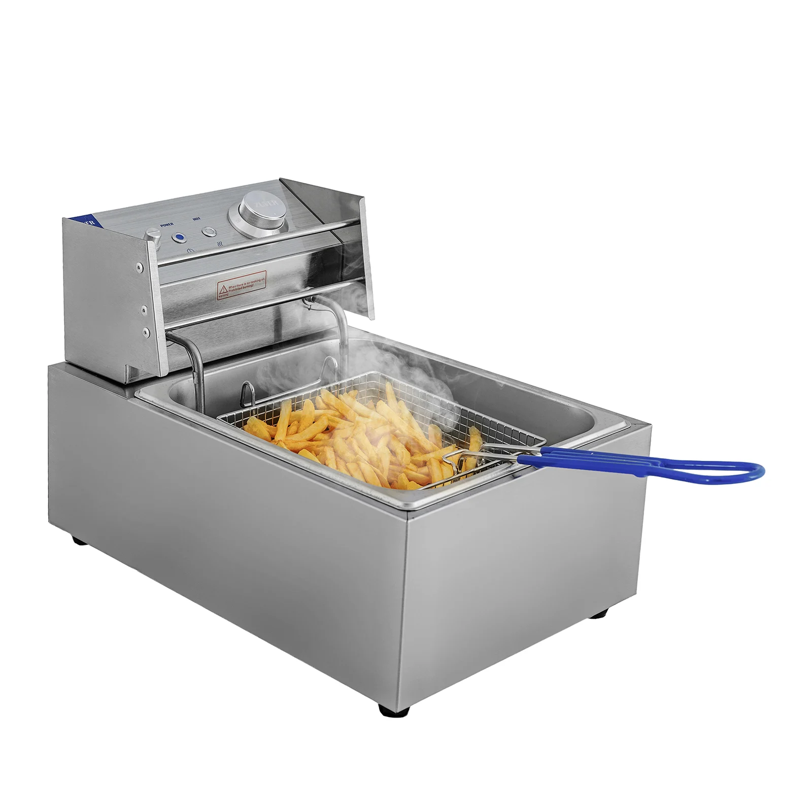 Фритюрница профессиональная ZUVER Colorado 6-1 2500W с защитой от перегрева - 10