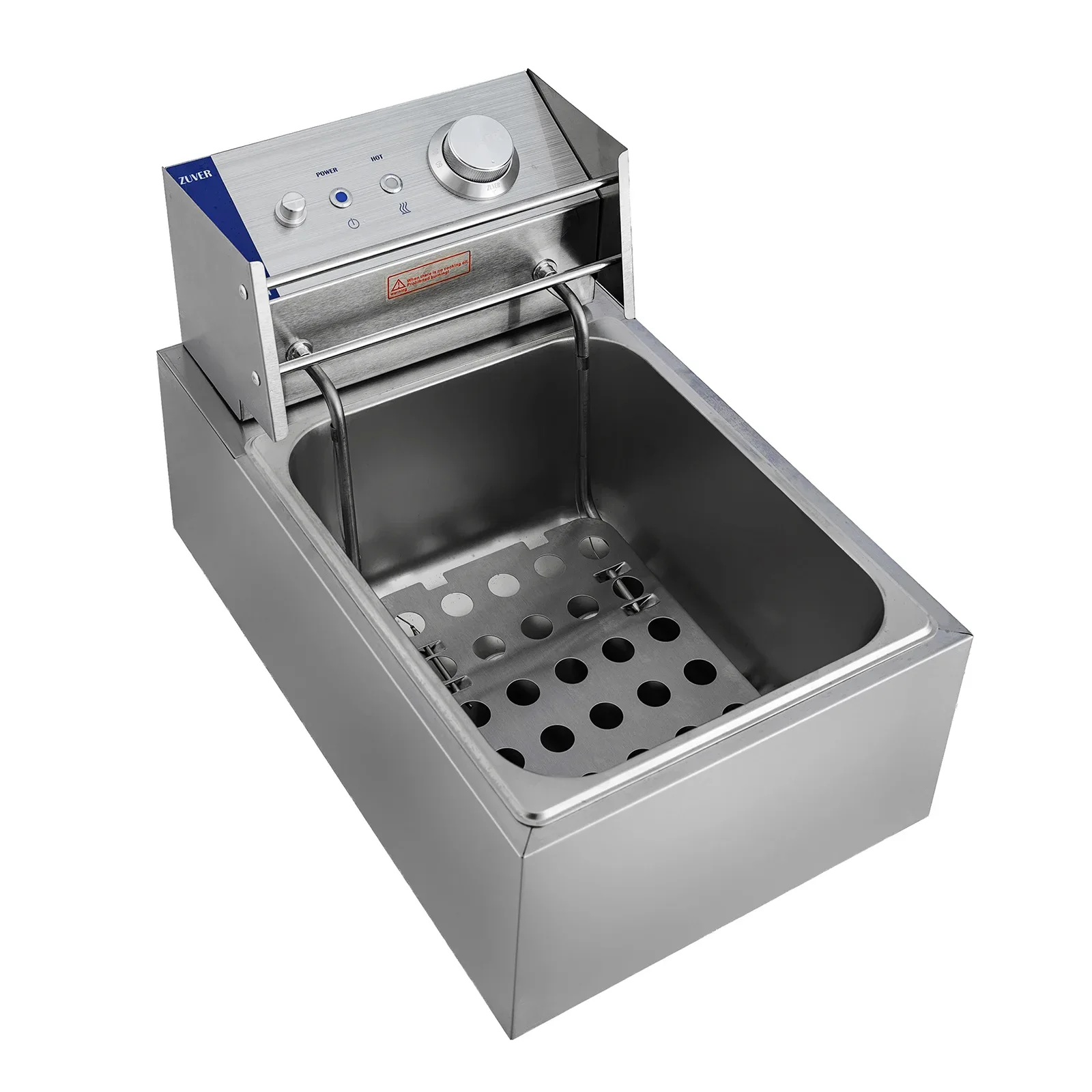 Фритюрница профессиональная ZUVER Colorado 6-1 2500W с защитой от перегрева - 8