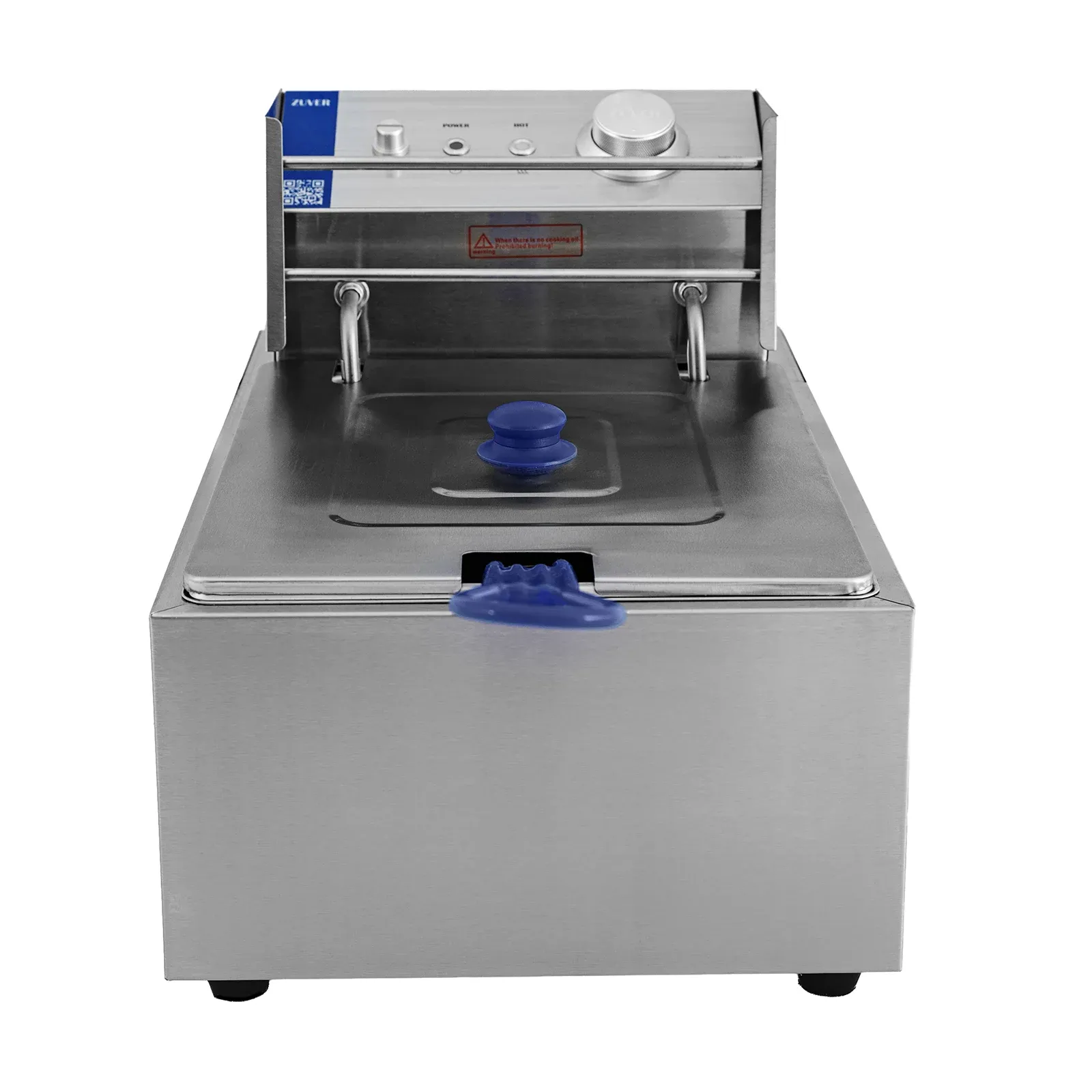 Фритюрница профессиональная ZUVER Colorado 6-1 2500W с защитой от перегрева - 7