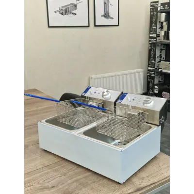 Фритюрница профессиональная ZUVER Eldorado 2-6 5000W с защитой от перегрева