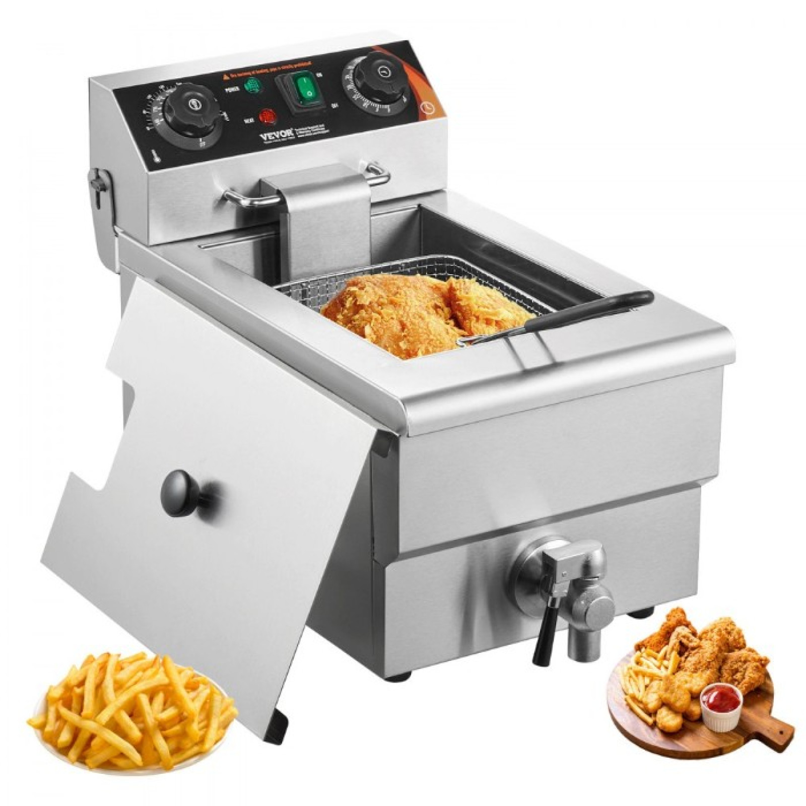 Фритюрниця VEVOR 3000W 9L
