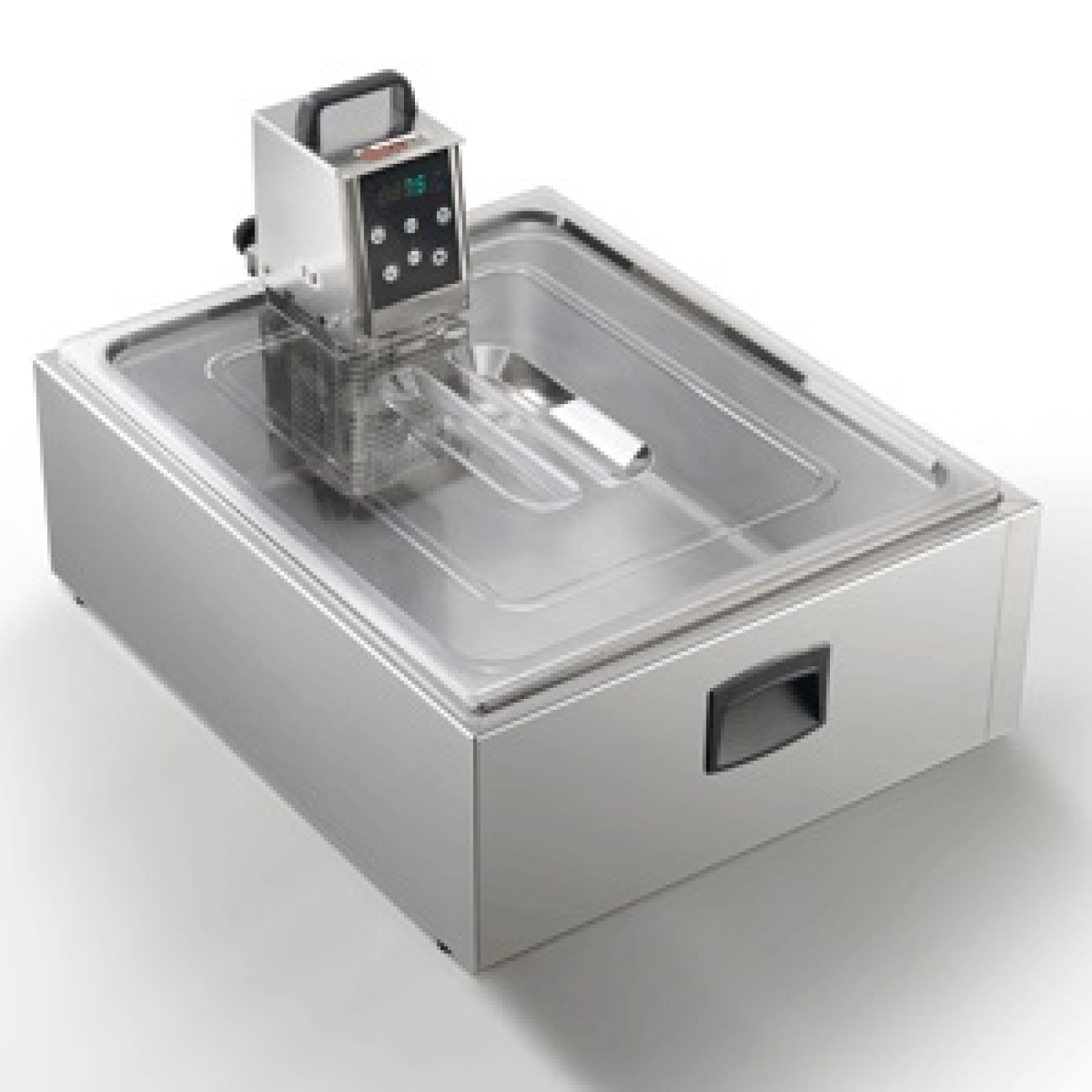 Гастроемкость для аппарата Softcooker Sirman S/s container GN 2/1 w/lid