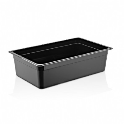 Гастроемкость GN 1/1 150 мм из черного поликарбоната GNP--0011150BL Gastro Plast PC Черный