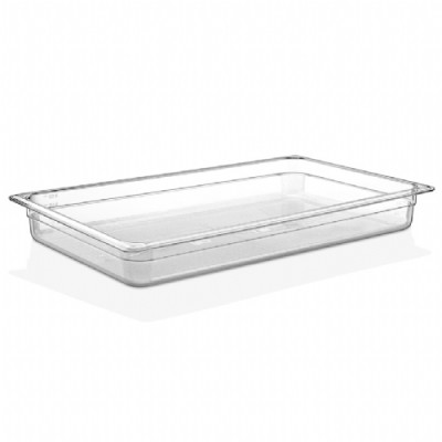 Гастроемкость GN 1/1 65 мм из поликарбоната GNP--001165PC Gastro Plast PC Прозрачный
