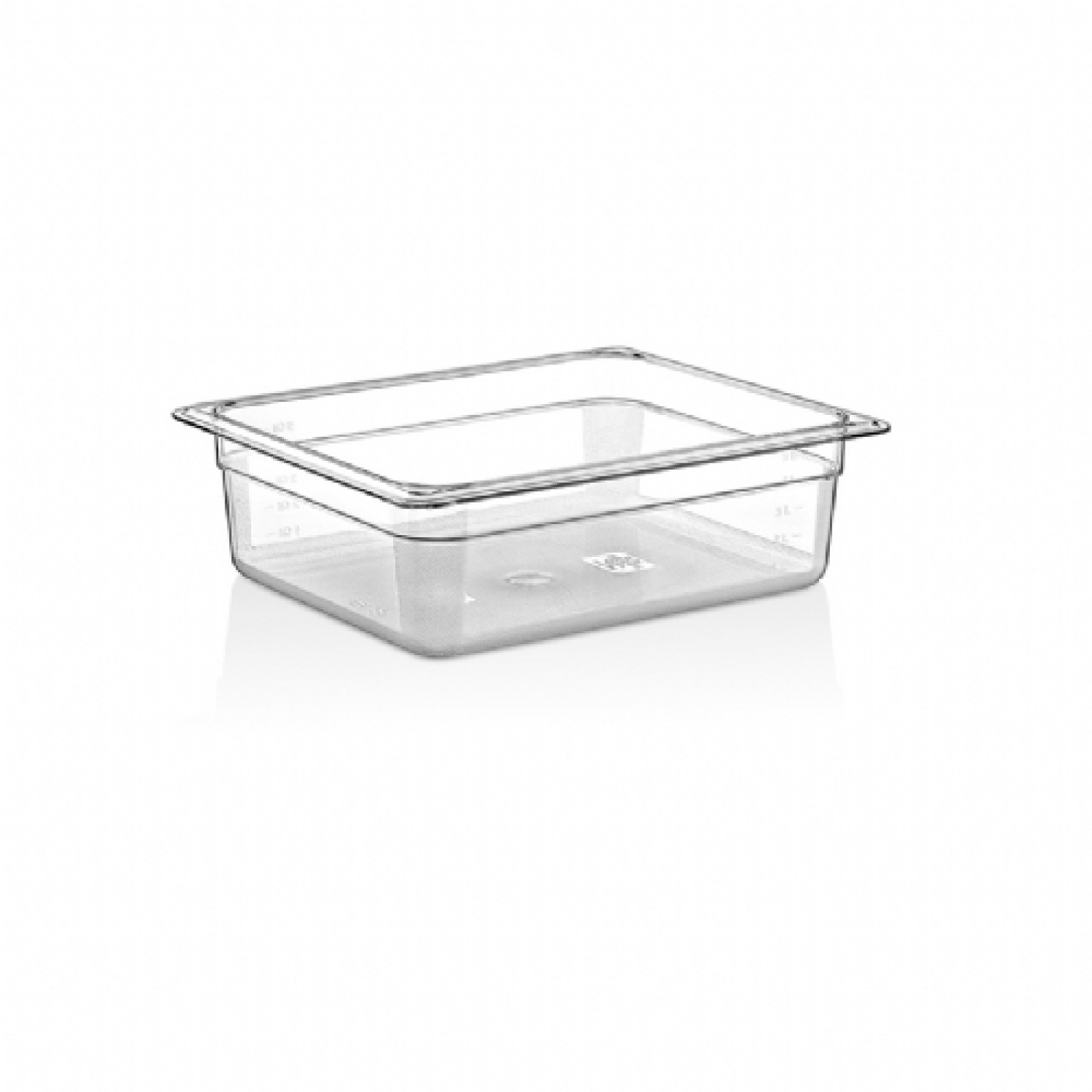 Гастроемкость GN 1/2 100 мм из поликарбоната GNP--0012100PC Gastro Plast PC Прозрачный