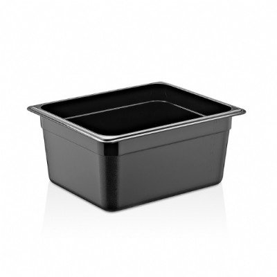 Гастроемкость GN 1/2 150 мм из черного поликарбоната GNP--0012150BL Gastro Plast PC Черный