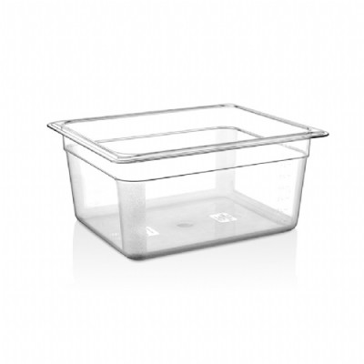Гастроемкость GN 1/2 150 мм из поликарбоната GNP--0012150PC Gastro Plast PC Прозрачный
