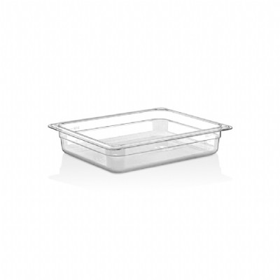 Гастроемкость GN 1/2 65 мм из поликарбоната GNP--001265PC Gastro Plast PC Прозрачный
