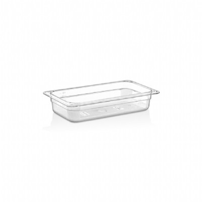 Гастроемкость GN 1/3 65 мм из поликарбоната GNP--001365PC Gastro Plast PC Прозрачный