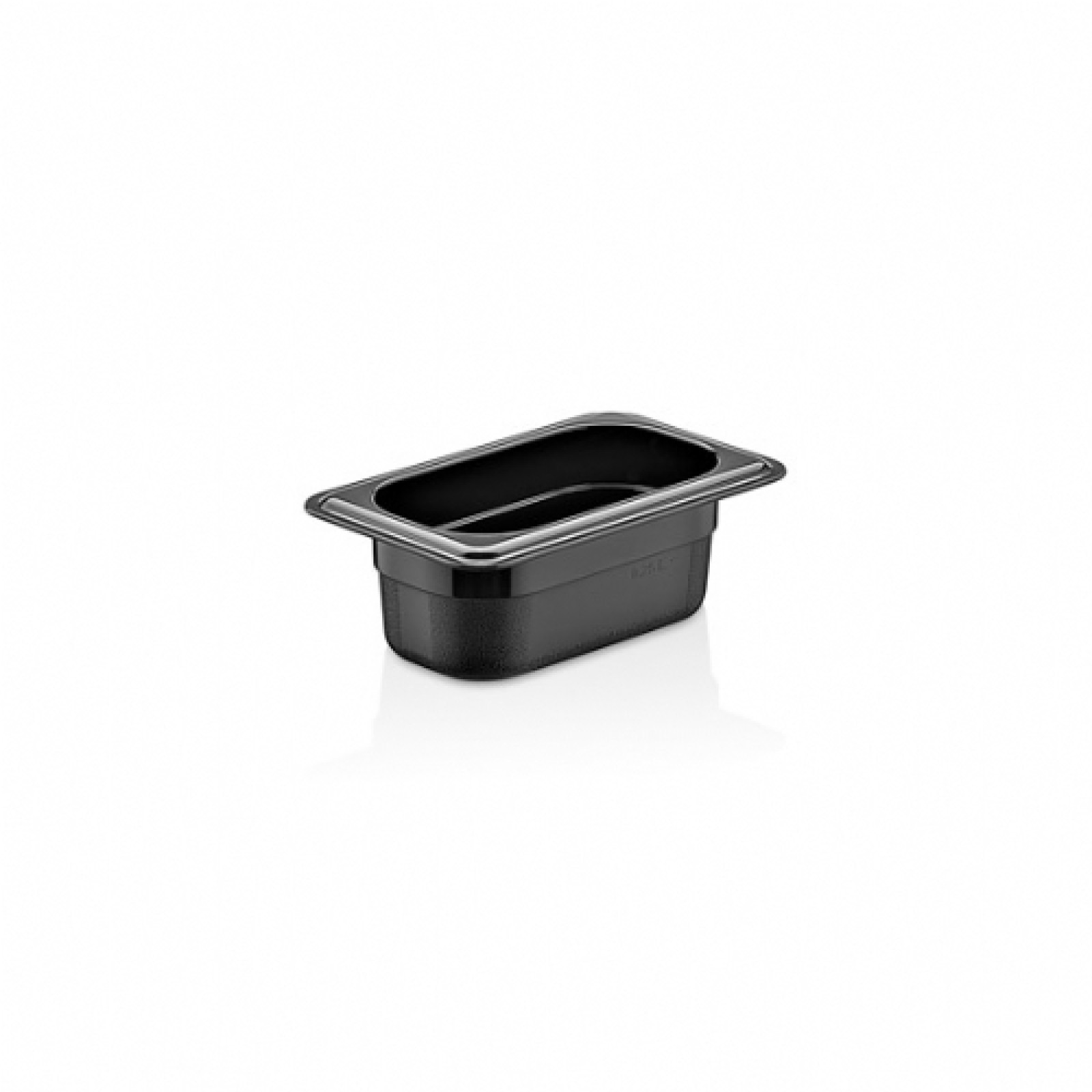 Гастроемкость GN 1/4 100 мм из черного поликарбоната GNP--0014100BL Gastro Plast PC Черный
