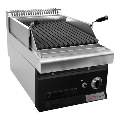 Газ Гриль с вулканической лавой (7 кВт) GGM Gastro GLK473C