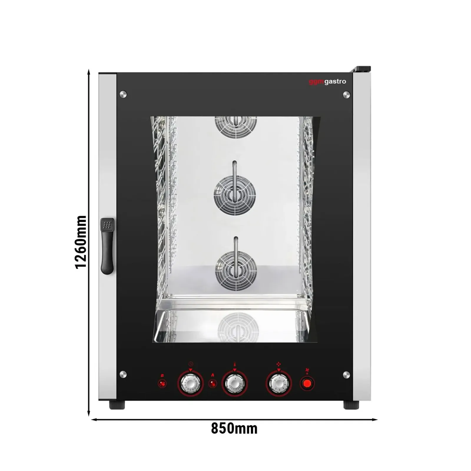 Газовая конвекционная печь 10 x GN 1/1 и EN 40 x 60 см GGM Gastro HGB1011-46