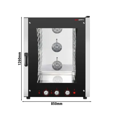 Газовая конвекционная печь 10 x GN 1/1 и EN 40 x 60 см GGM Gastro HGB1011-46