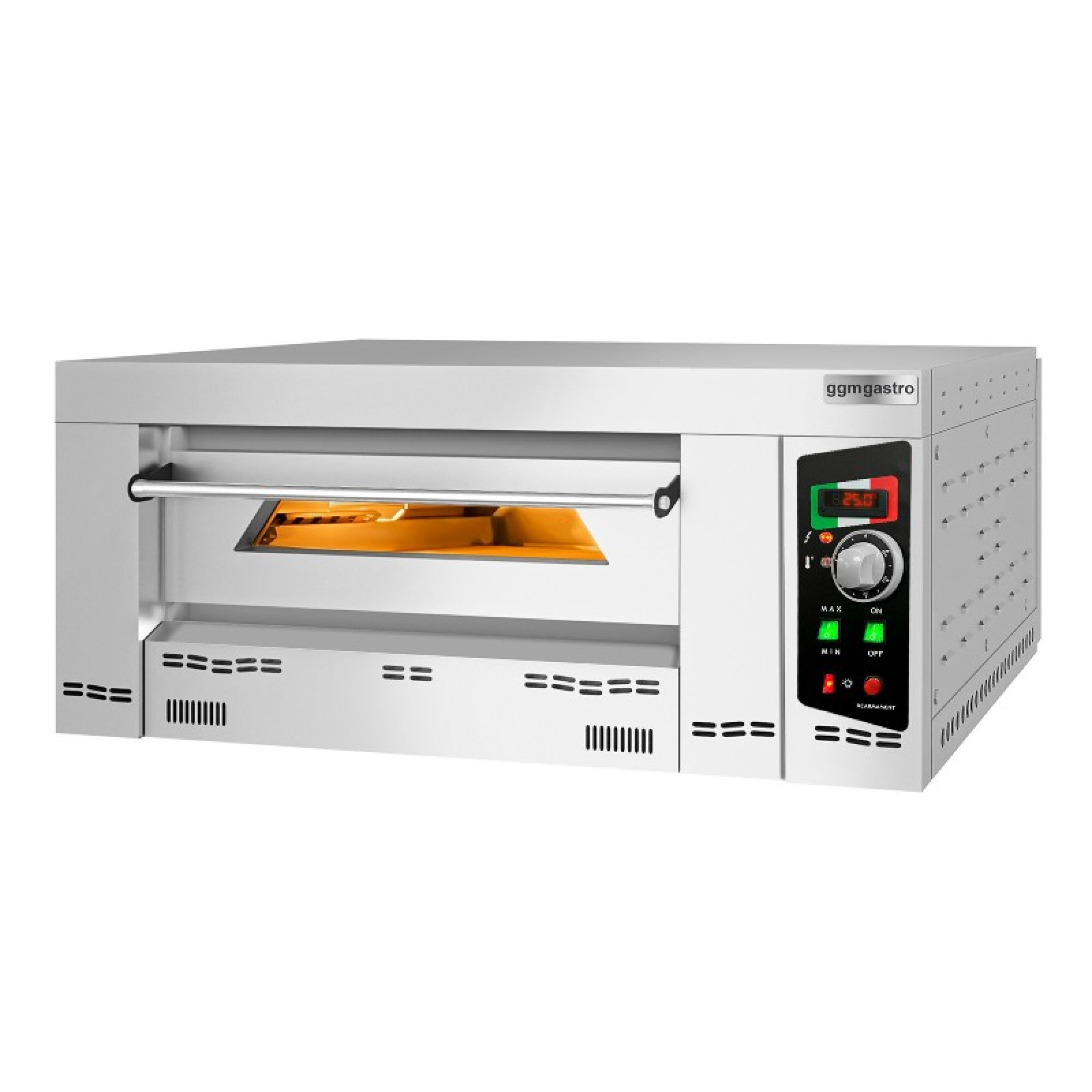 Газовая печь для пиццы 4 x 34 см GGM Gastro GEP4#N