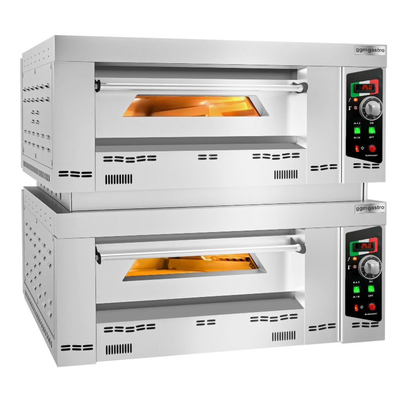 Газовая печь для пиццы 9 + 9 x 34 см GGM Gastro GEP9#GEP9