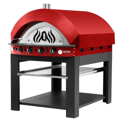 Газовая печь для пиццы 9x 25 см GGM Gastro GPOE150R#UGE15
