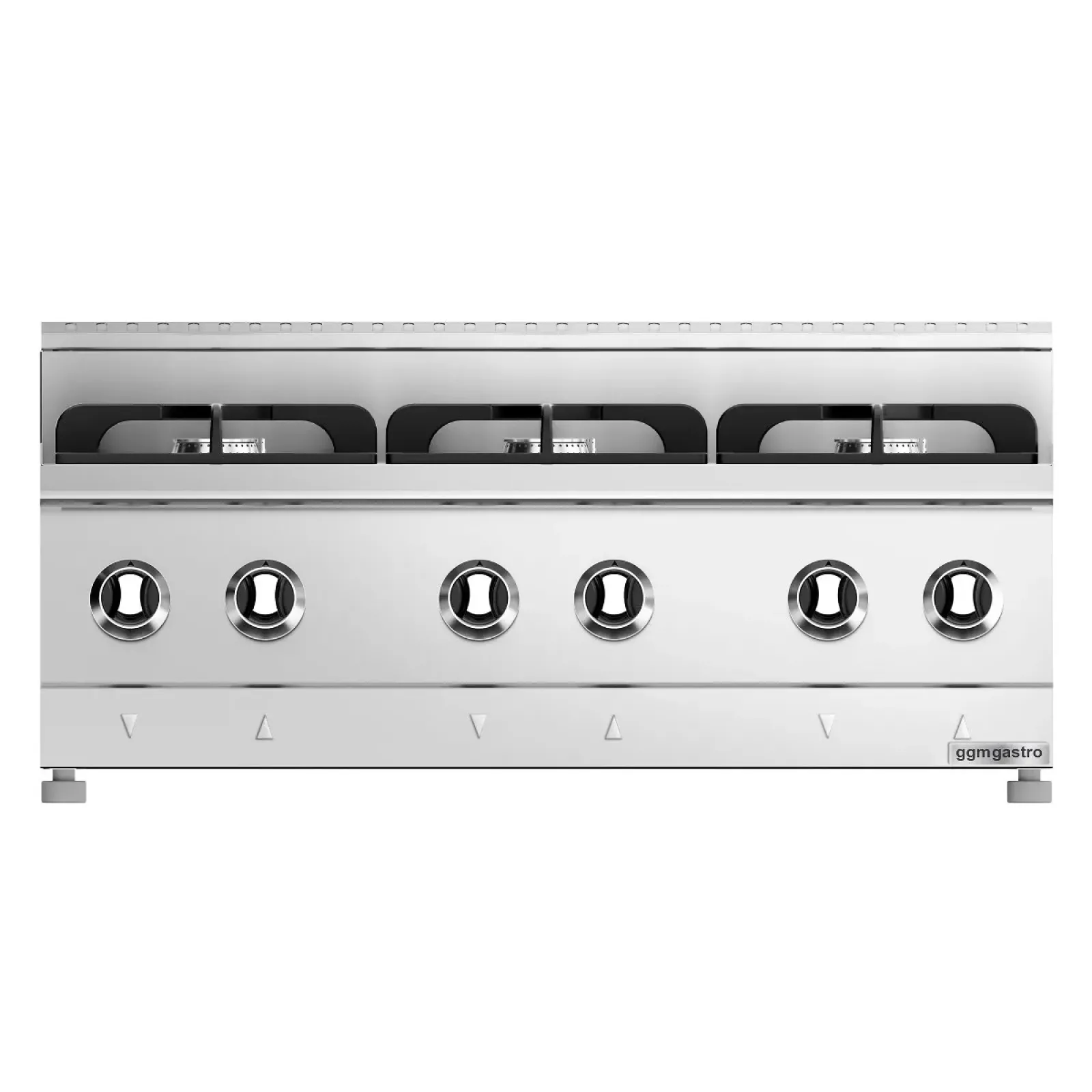 Газовая плита - 36 кВт - 6 высокопроизводительных конфорок GGM GASTRO GHK9636HP - 7