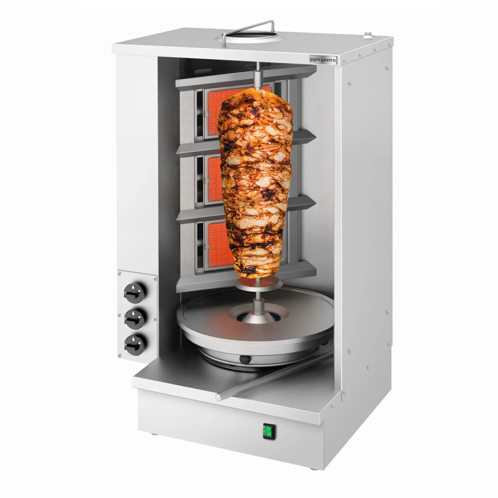 Газовый аппарат для шаурмы GGM-Gastro SGAT3
