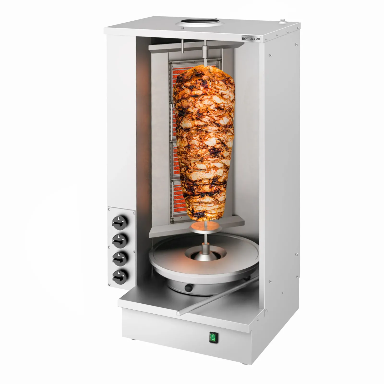 Газовый аппарат для шаурмы GGM-Gastro SGAT4